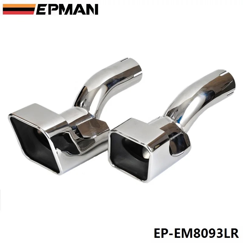 Epman Chrome SS304 Exhaust Muffler Tip For Land Rover 12-13 Range Rover sports  Exhaust Tips (1 Left + 1 Right) EP-EM8093LR