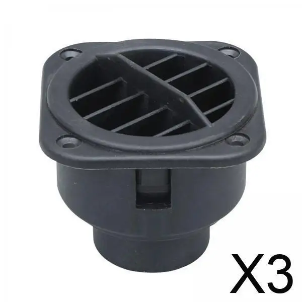 

42mm Automotive Air Conditioner Air Outlet Plastic Grille Durable Ventilation Duct for Car and RV Interior