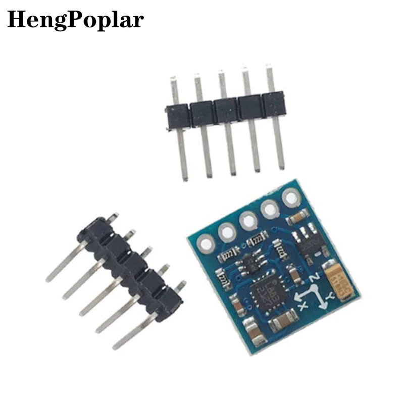 Módulo eletrônico da bússola do módulo GY-271 qmc5883l três-eixo magnético