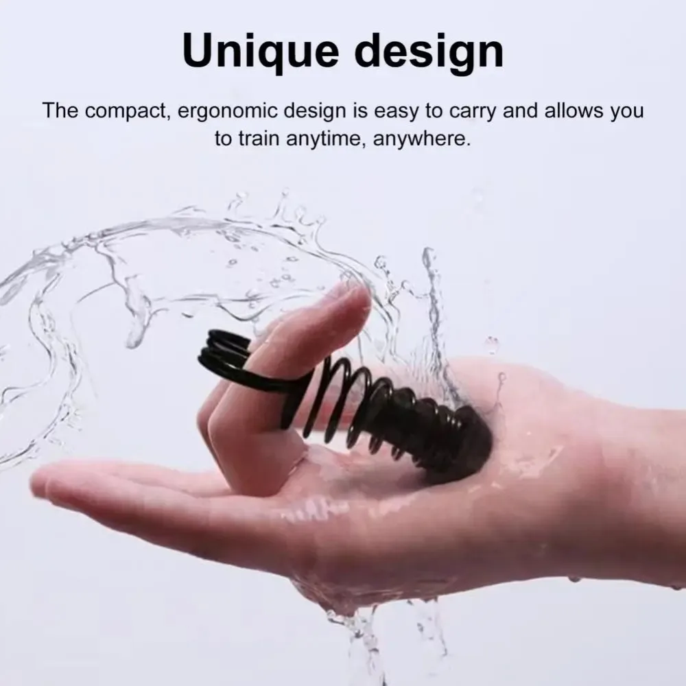 1 قطعة ممارسة اليد قوي إصبع قوة المدرب قبضة اليد المقوي للداخلية معدات منزلية مبتدئين الرياضيين في الهواء الطلق