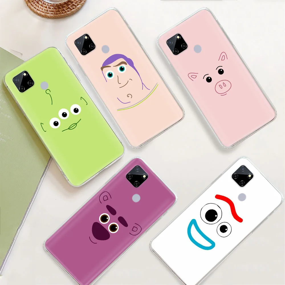 Cover for Tecno Camon 15 16 17 18 Premier 18I 18T 18P Spark Go 5 6 AIR 7 7T 8 8P 8C Pova Neo 2 Pro Soft Case ZR56 Toy Story Face