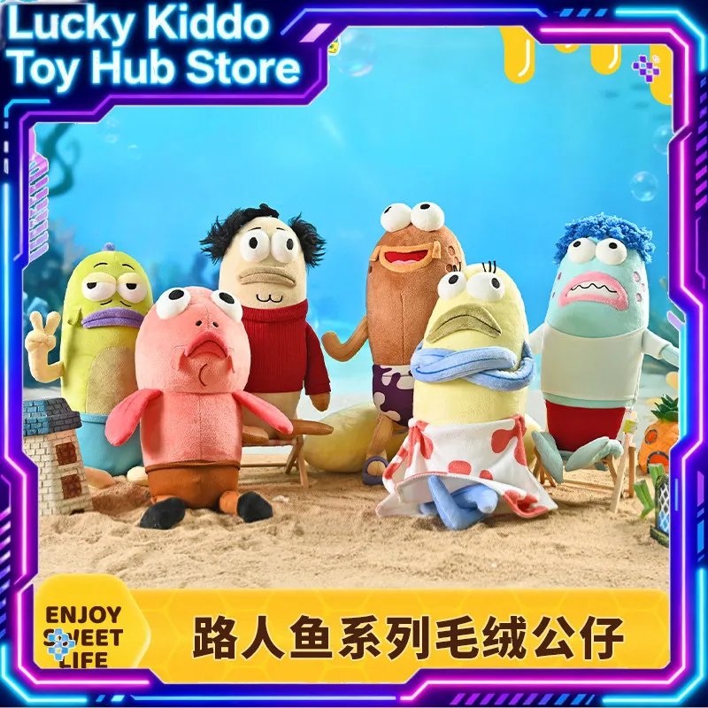 

Плюшевая игрушка-рыбка Сквидвард из мультфильма «Губка Боб»: забавный персонаж из Бикини Боттом, мягкая набивная игрушка, интересный предмет домашнего декора, коллекционная вещь