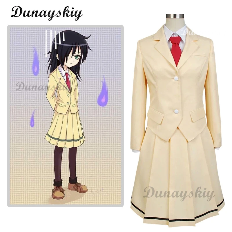 أزياء كوروكي توموكو التأثيرية Watashi ga Motenai no wa Dou Kangaetemo Omaera ga Warui WataMote الزي الرسمي للنساء #2