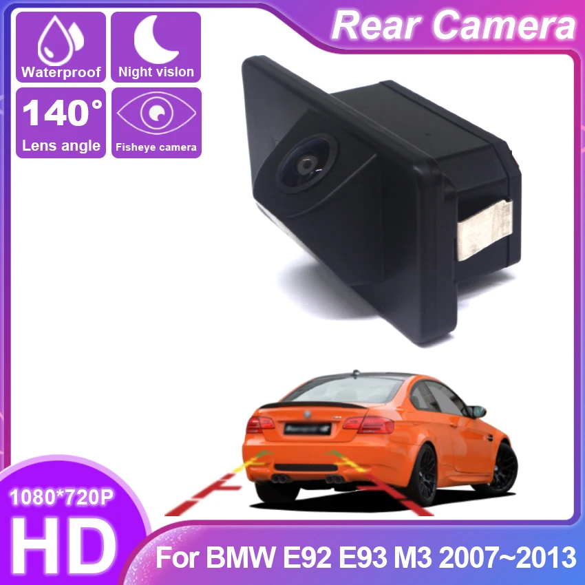 

Fish Eyes Night Vision Waterproof Car Reversing Back Up Camera CCD HD For BMW E92 E93 M3 2007 2008 2009 2010 2011 2012 2013