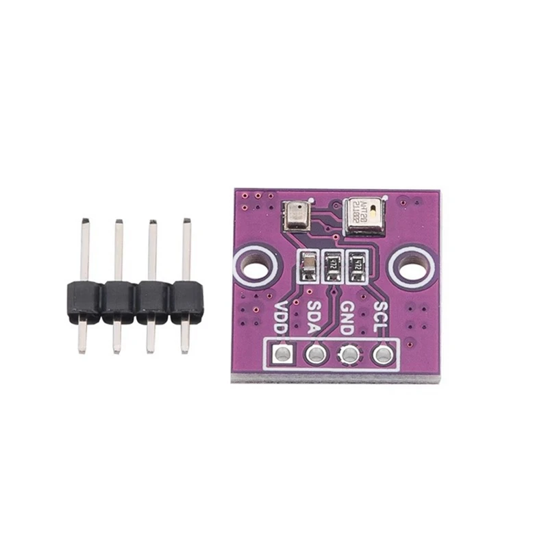 Alta precisão temperatura digital umidade pressão do ar Sensor, AHT20 + BMP280, módulo de pressão do ar, durável