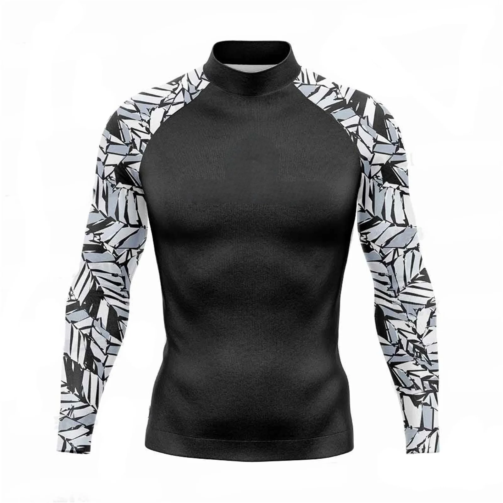 

Рашгард Рубашки для серфинга Мужская толстовка для серфинга с длинным рукавом и солнцезащитным экраном Защита от ультрафиолета RightTrack Купальники