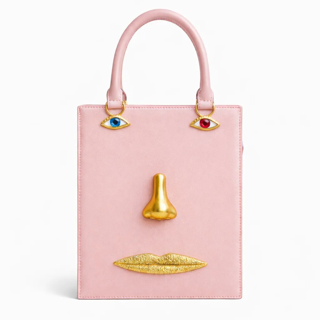 

Мини-сумка для женщин из высококачественной черной кожи, люксовая брендовая сумка с украшениями в виде глаз, золотистый металлический ремень через плечо, сумка-кроссбоди.