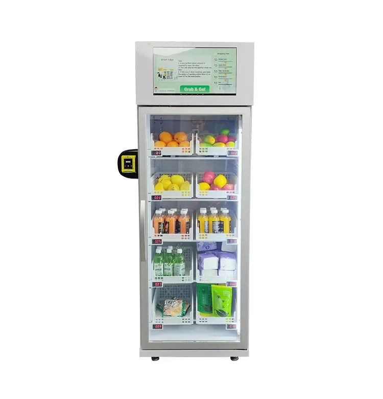 cold drink vending machine beverage smart fridge energy drink vending machine for gym