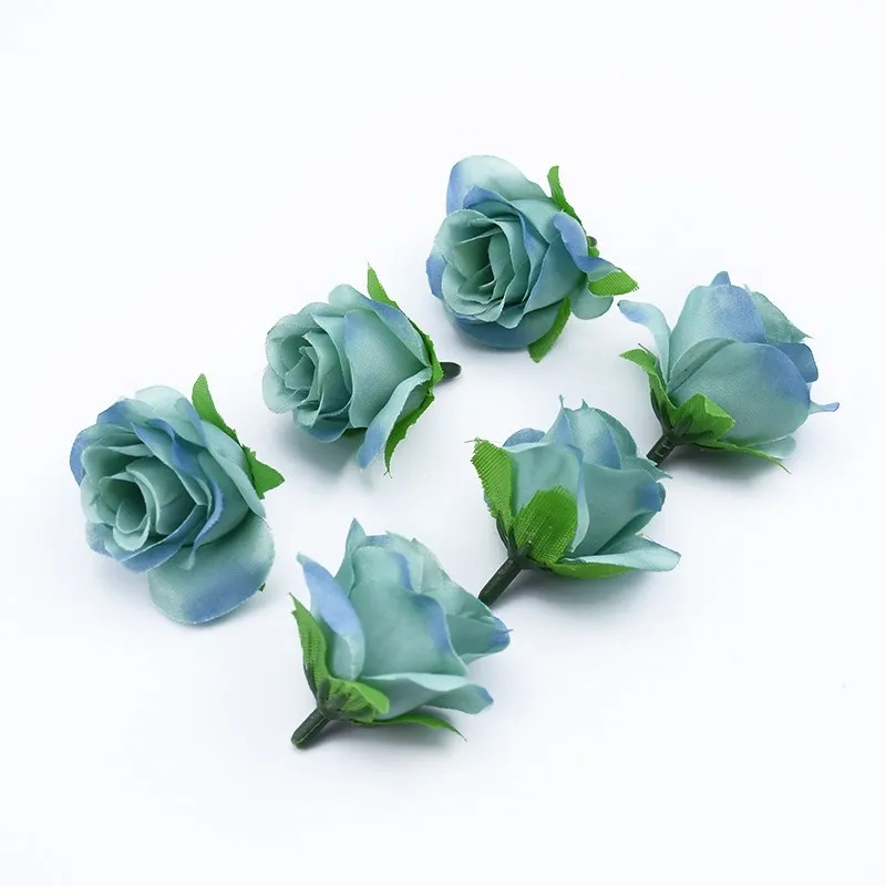 20 stücke Künstliche Pflanzen Dekorative Blumen Brosche Braut Handgelenk Diy Weihnachten Dekorationen für Haus Billig Künstliche Blumen – Detail 12