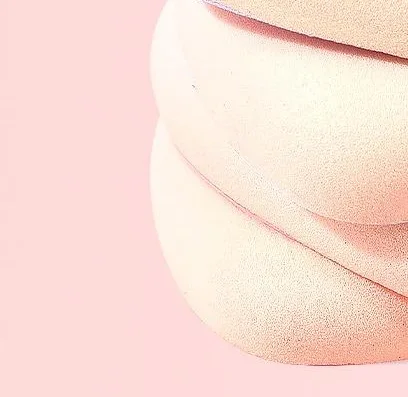 Mini esponja para polvo para dedo, cojín de aire grueso, corrector, colorete, esponja de maquillaje suave, uso en seco y húmedo, herramienta de belleza para detalles faciales, 1/3 Uds.