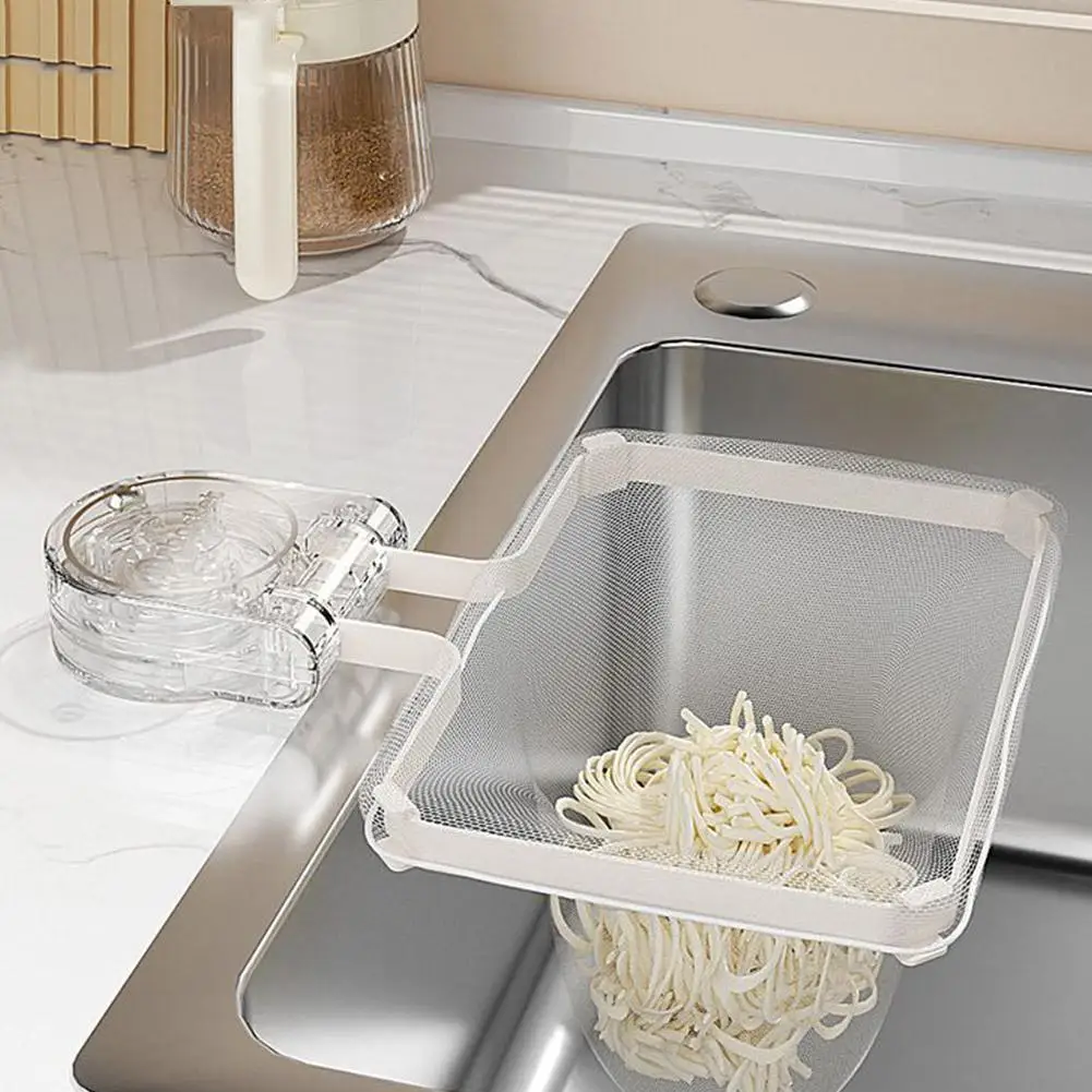 Filtre d'évier de cuisine à ventouse avec filet filtrant, panier de vidange alimentaire, nettoyeur de proximité de légumes multifonction, Hol R5N9, 50 pièces