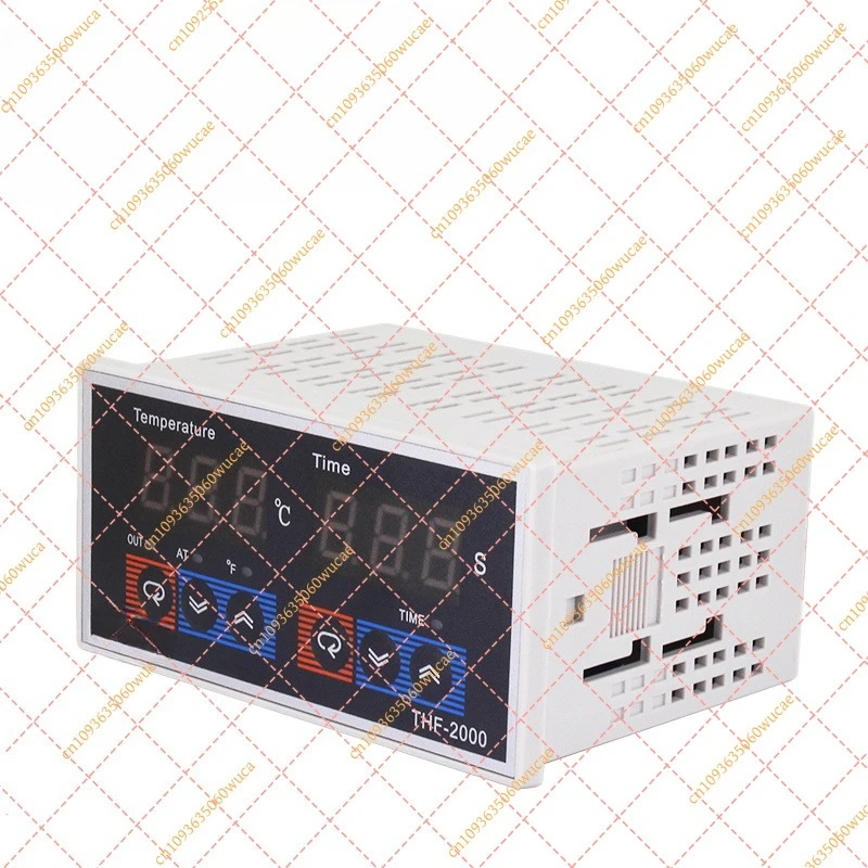 Advanced THF-2000 Digital PID Thermostat | Precision Time-Temperature Profiling with SSR & Relay Outputs for Industrial Heating