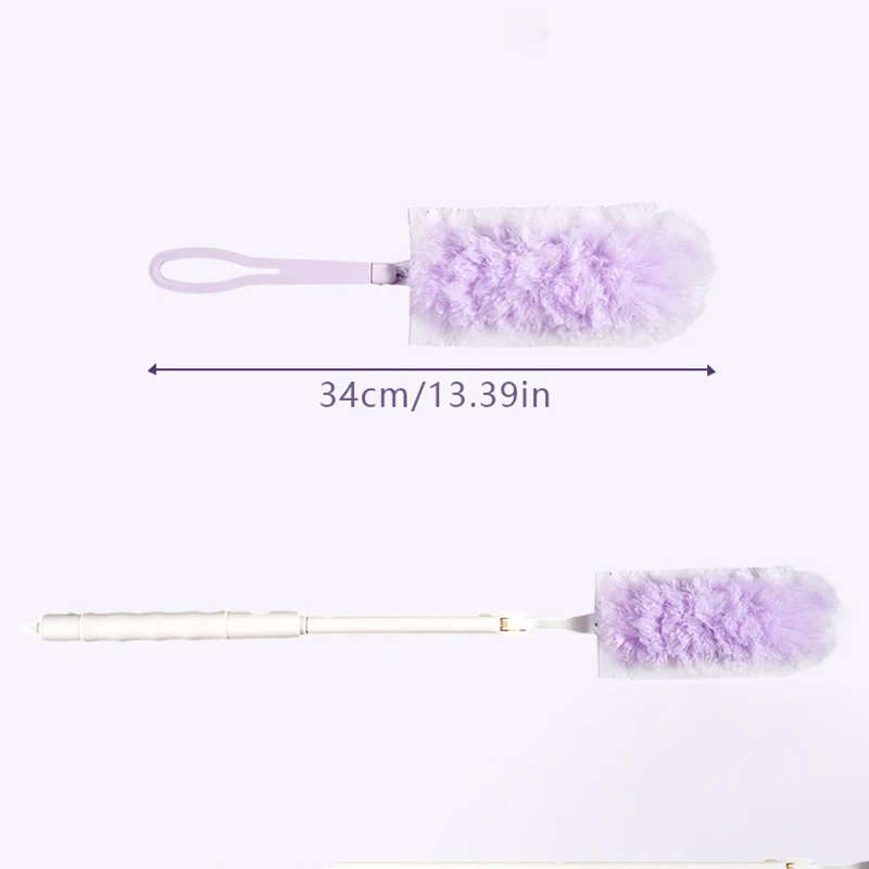 Doble Cara 360 °   Precipitador electrostático para limpiar el polvo, limpieza de telaraña, plumero desechable para techo y escritorio