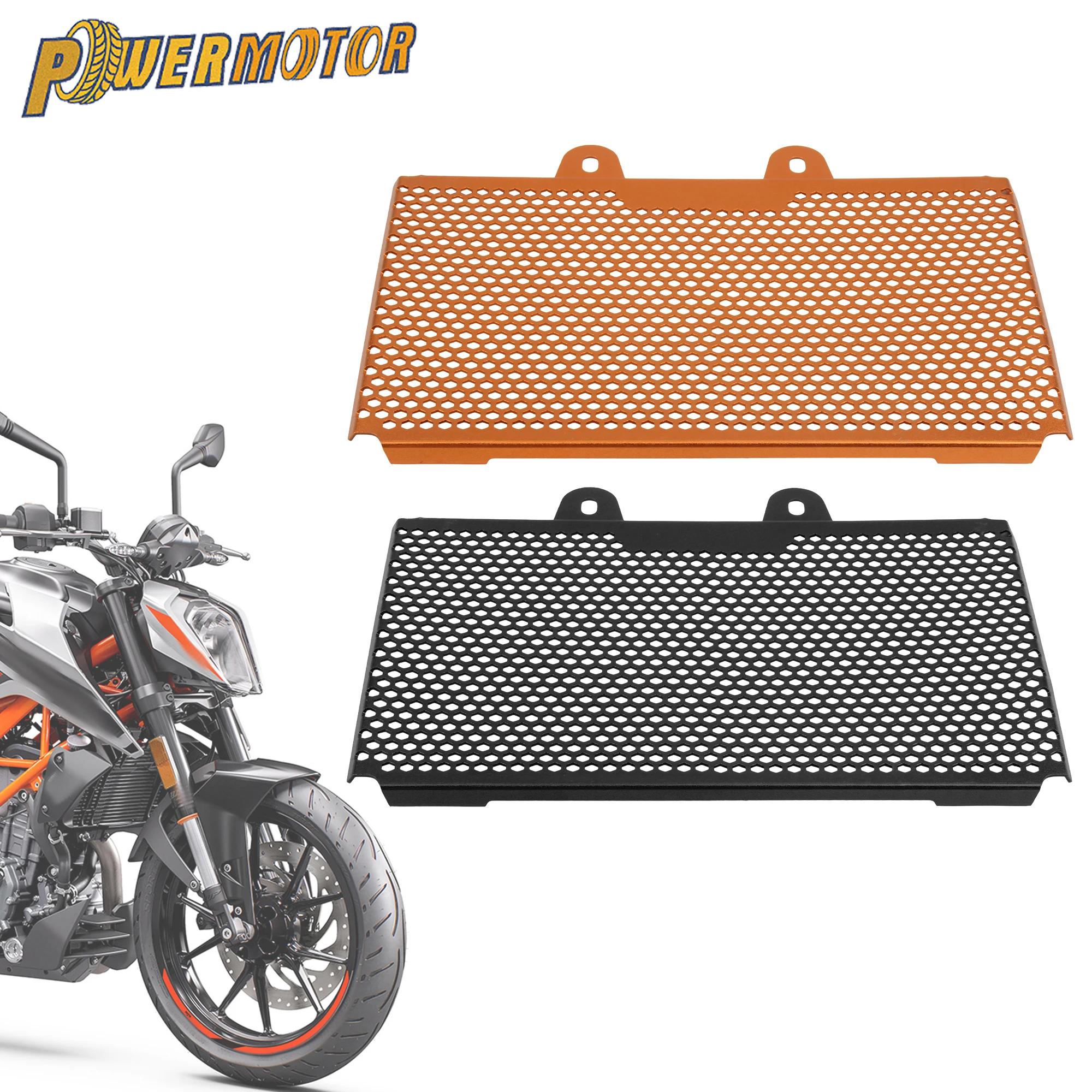 

For KTM 125 200 250 390 DUKE 2018 - 2023 Motorcycle Radiator Protective Guard Aluminum Grille Protector Street Bike Accessories