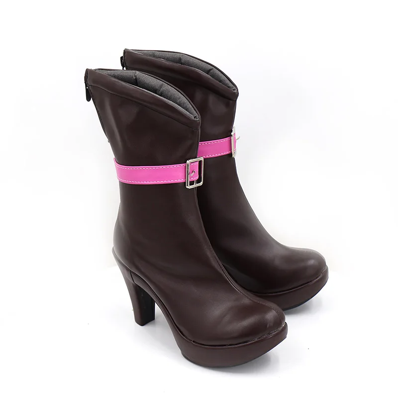 Anime Charakter Cavendish Cosplay Kostüm Schuhe handgemachte Kunstleder Stiefel Karneval Party Halloween Stiefel