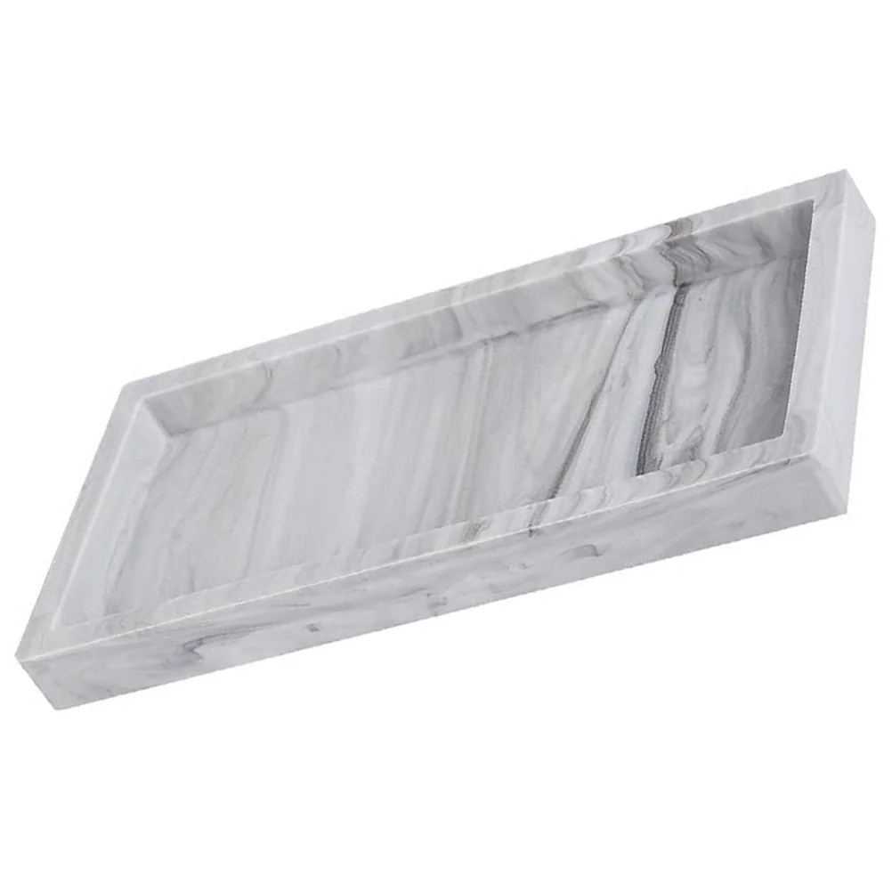 

Silicone Storage Tray Kitchen Soap Dresser Tub Counter Silica Gel Bathroom Vanity Trays for Marble Desk