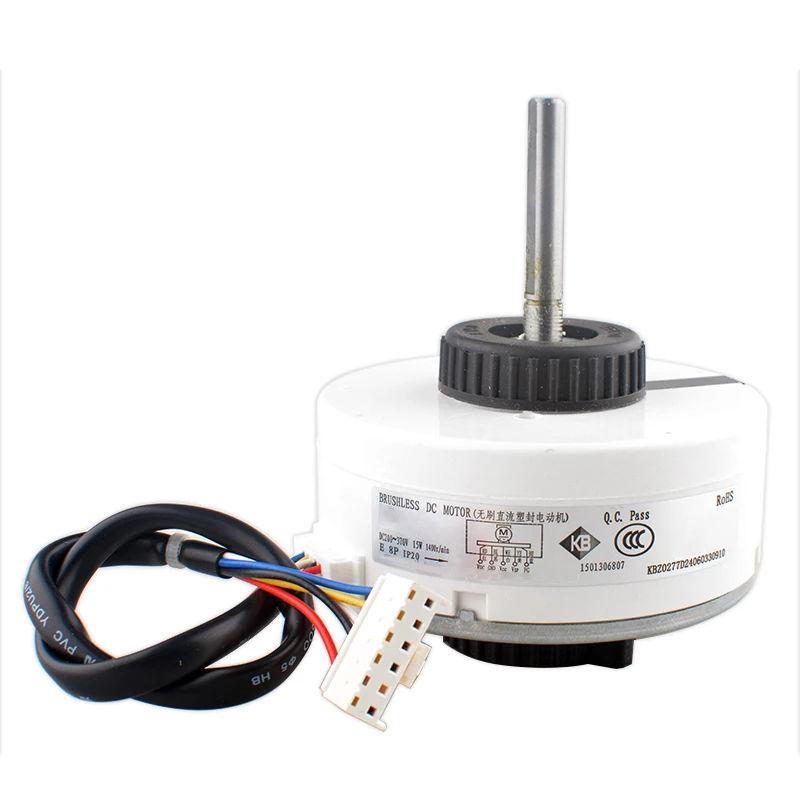 

Новый двигатель вентилятора наружного блока кондиционера ZWR15-D FN10D-ZL DC200 ~ 370 В 15 Вт 1400 об/мин, детали кондиционера