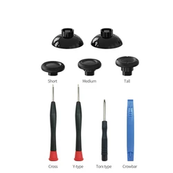 Replacement Controller Analog Thumbstick Thumb Stick Mushroom Grip Cap Cover for PS4 Pro Slim/PS5/Switch PRO/XBOX series