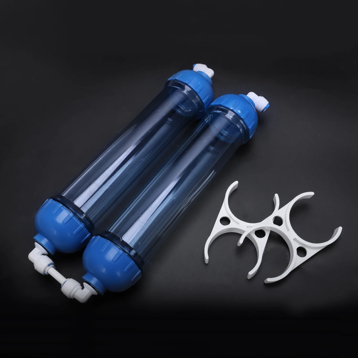 Filtro de agua 2 uds T33 carcasa de cartucho Diy T33 botella de filtro de carcasa 4 Uds accesorios purificador de agua para sistema de ósmosis inversa