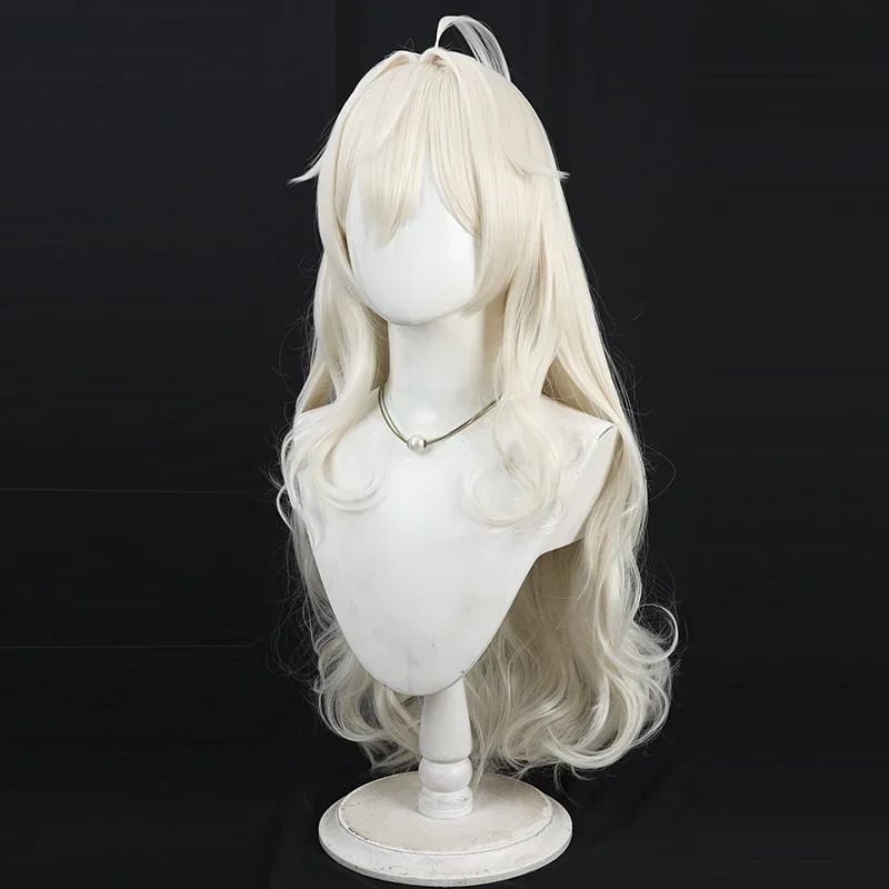 Game Wuthering Waves Zani Cosplay Wig Halloween Party Prop Synthetic Hair Heat Resistant Fiber + Wig Cap