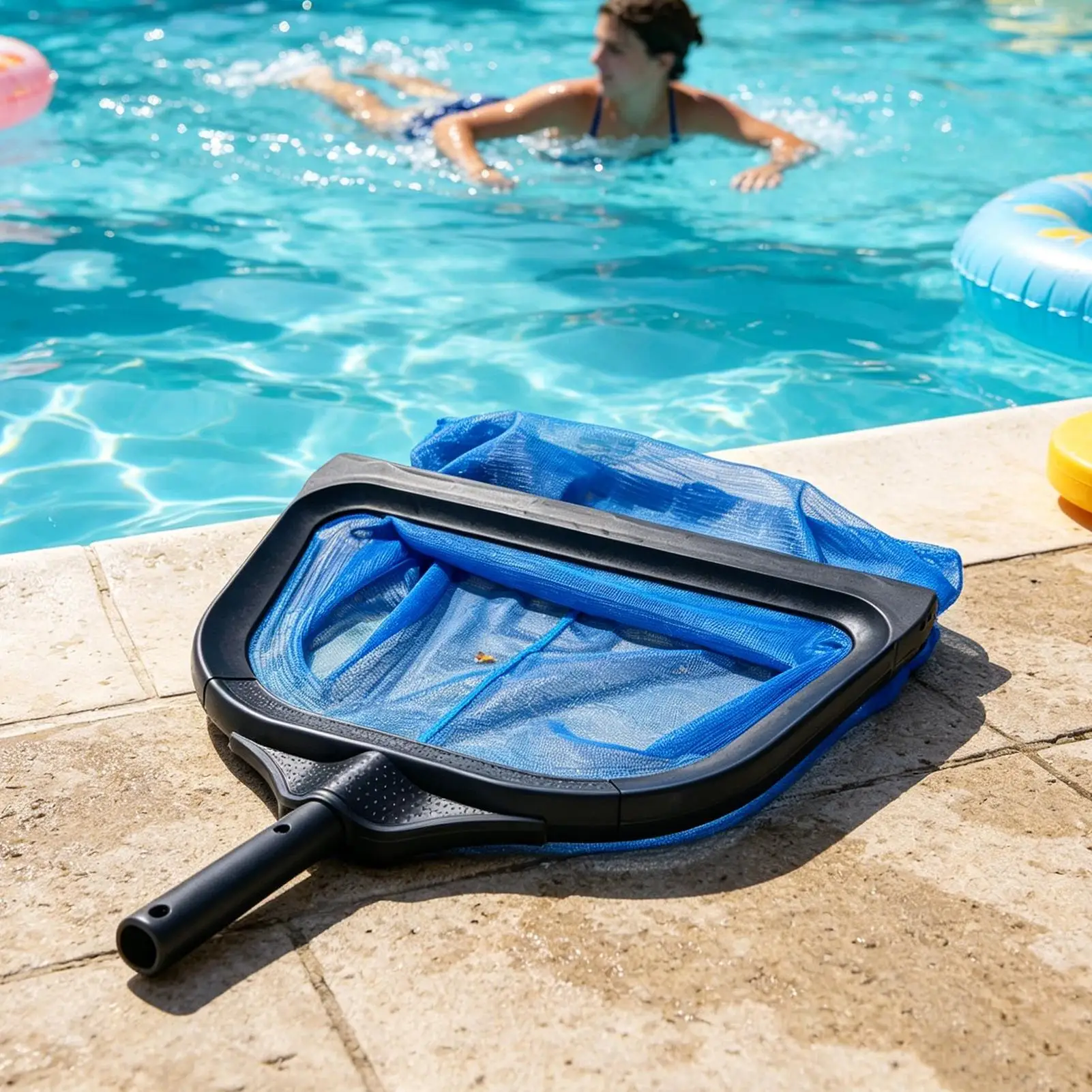 Heavy Duty Mesh Pool Skimmer Skimming Basket Pool Skimmer Basket For Garden Public Pond Spa Hot Tub Swimming Tank Debris Fish