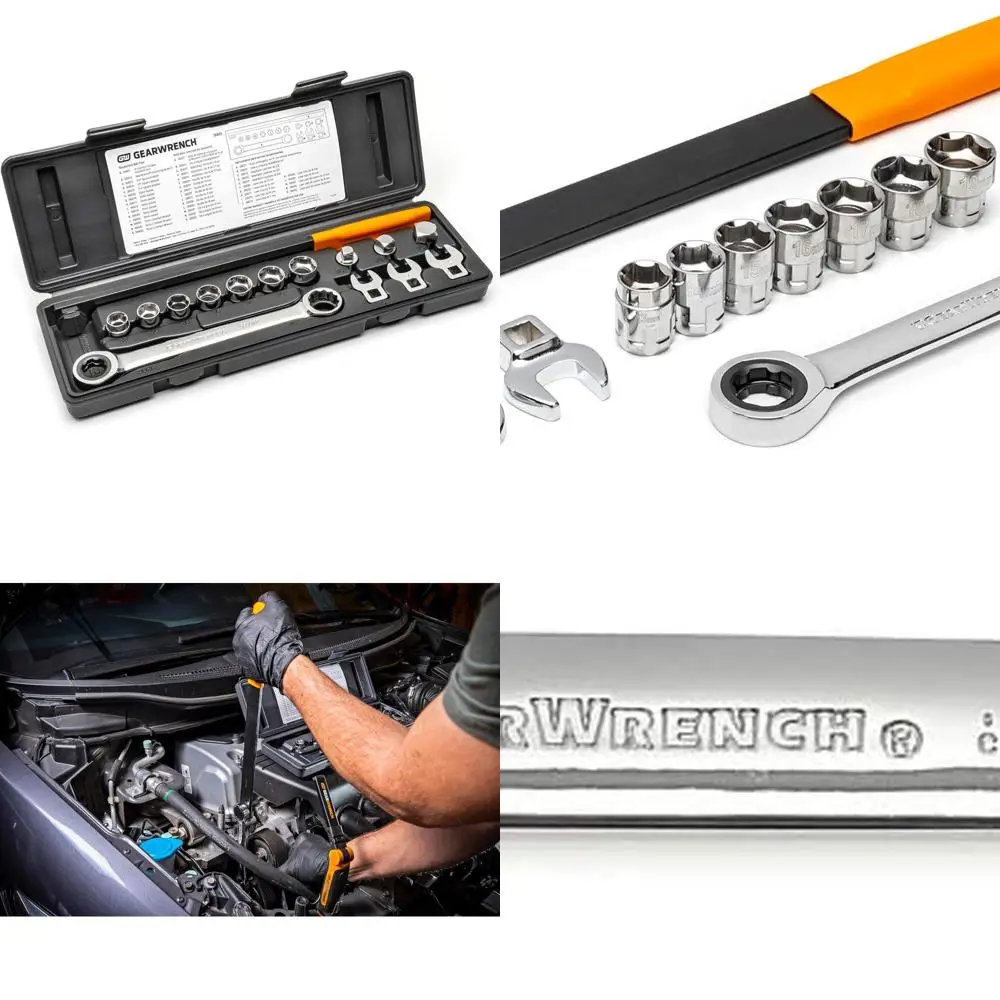 

15 Piece Ratcheting Serpentine Belt Tool Set | 3680D