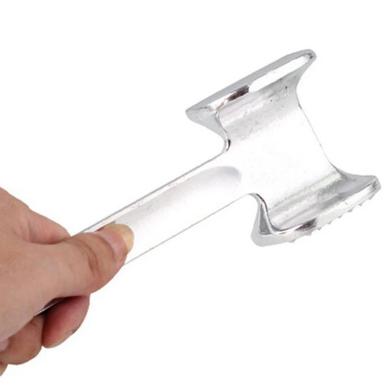 1Pc Kitchen Gadgets Multifunction Meat Hammer Two Sides Loose Tenderizers Portable Steak Pork Tools Aluminum Alloy