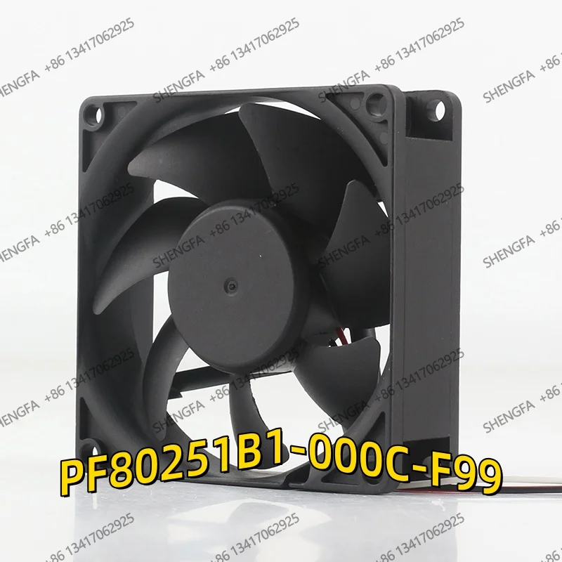 SUNON PF80251B1-000C-F99 8025 80X80X25MM 5V 24V 48V 8CM High air volume chassis inverter Silent Fan DC12V 4.1W