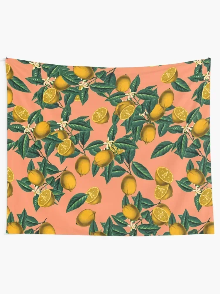 

Lemon and Leaf Tapestry Wall Decor Hanging Wall Decoration Wall Decorations Tapestry