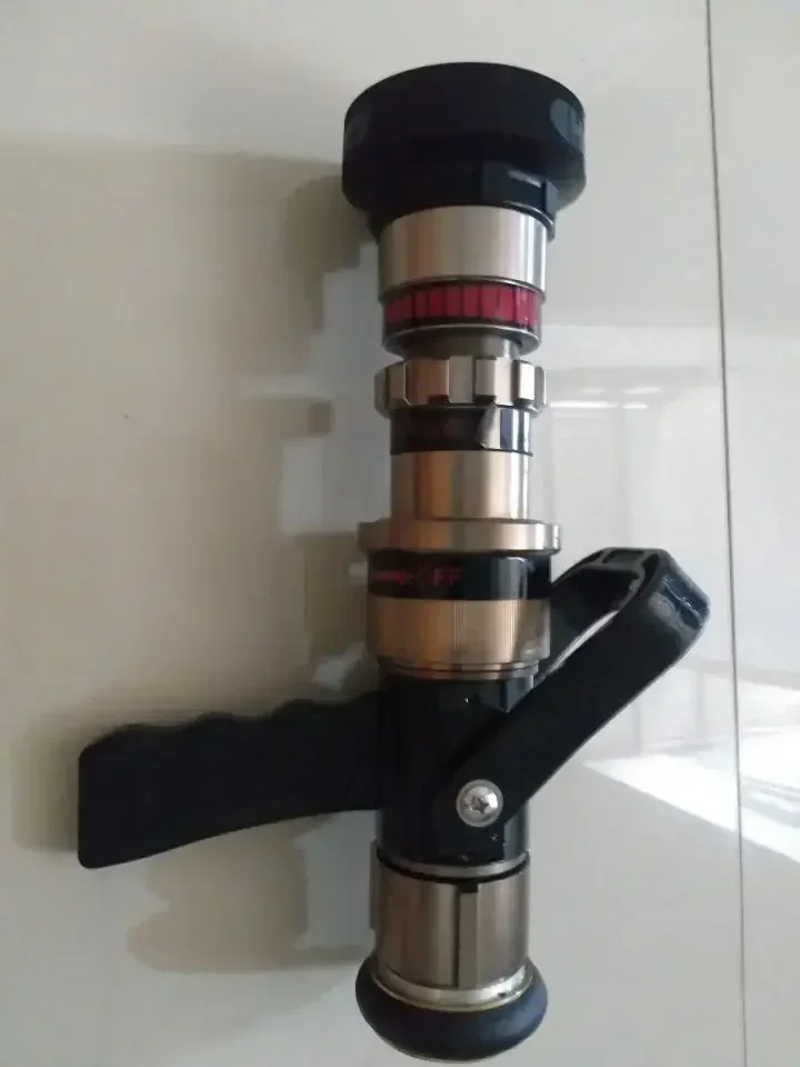 Top Quality Selectable Flow 480LPM Double Water Curtain Fire Fighting Hose Nozzle with Pistol Grip