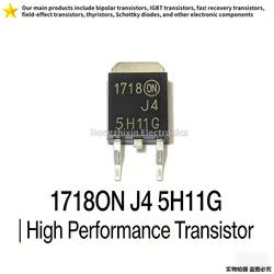 10PCS NEW 100% quality J45H11G J45H11 45H11G 5H11G 45H11 J44H11G J44H11 44H11G 4H11G 44H11 TO-252 transistor