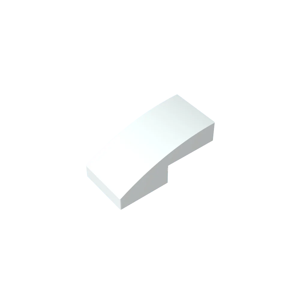 Gobricks GDS-656 Slope, gebogen 2 x 1, kompatibel mit Lego 11477 DIY-Lernbausteinen für Kinder, technisch