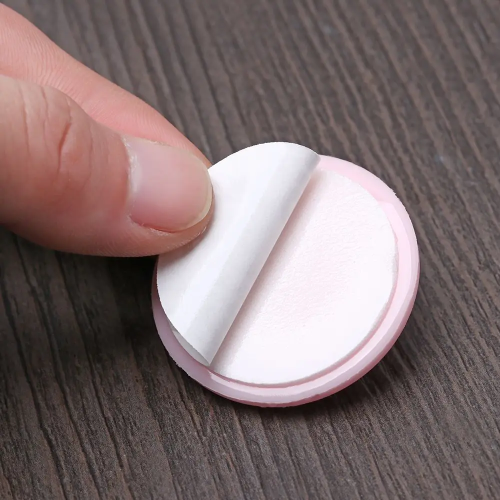 Silicone Doorknob Anti-slip Sticker Bumper Door Handle Stopper Wall Protector Self Adhesive