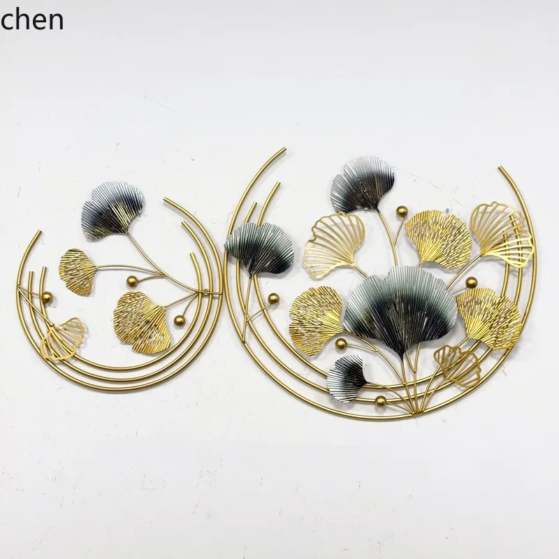 wall-mounted bedroom wall decoration pendant entrance aisle stereo metal wall decoration