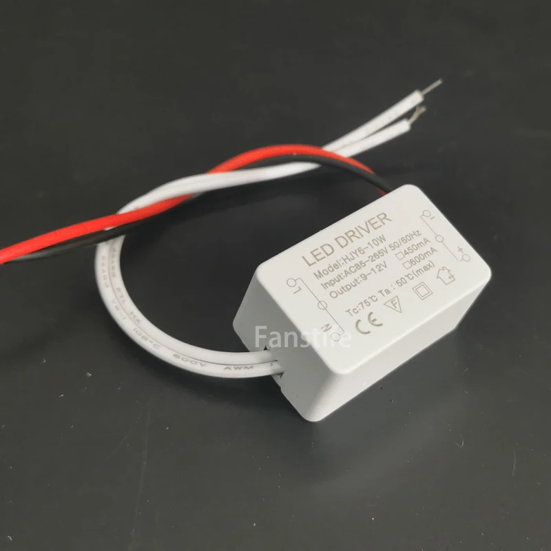 6-10w Constant Current High Power Led Driver 9-12v 600mA