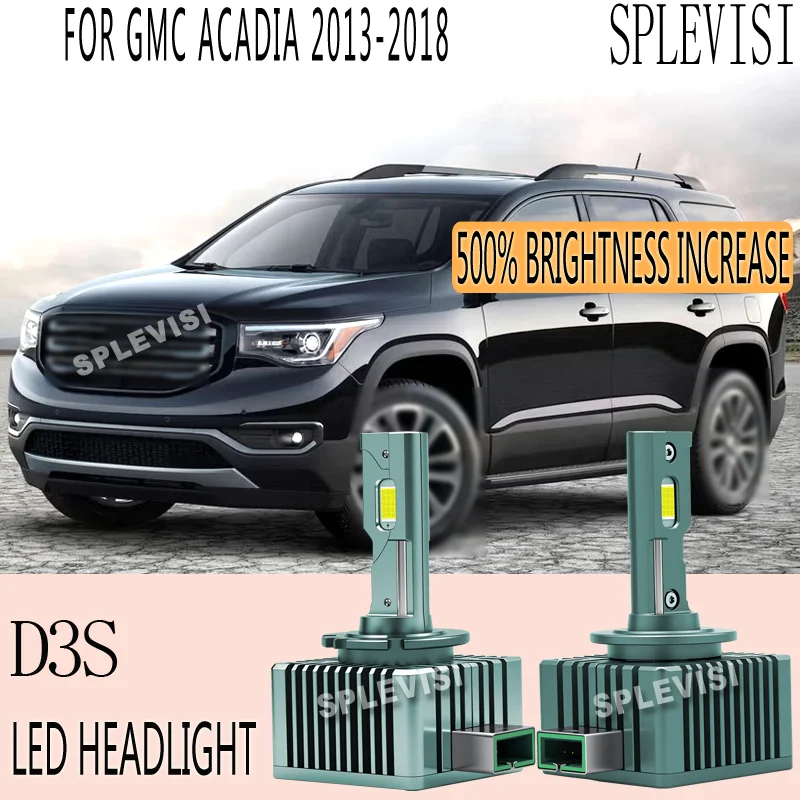 

Quick Installation nhanced Night Driving Visibility 42403 Car Headlight Bulbs LED For GMC Acadia 2013 2014 2015 2016 2017 2018