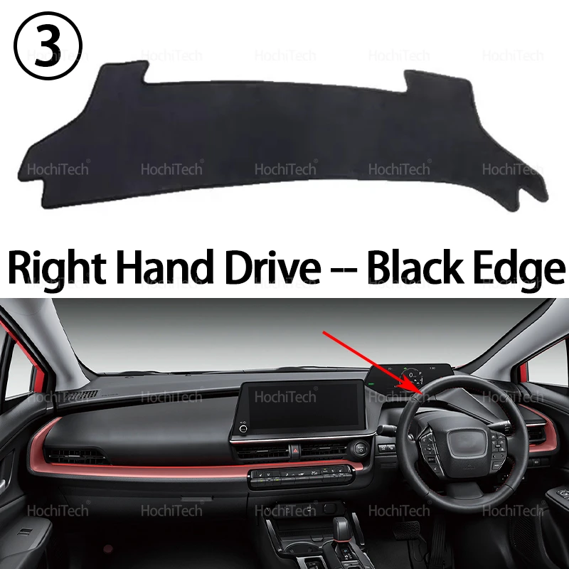 Für Toyota Prius XW60 Fünfte Generation 2022 2023 2024-Present Dashboard Abdeckung Pad Auto Liner Anti-Uv Matte Sonnenschirm Dashmat Teppich – Detail 11