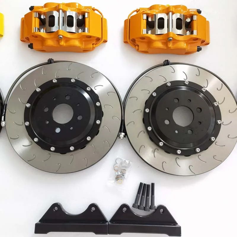 

Mk5 Mk6 Gti Mk7 E46 E90 Auto Parts High Performance 4 Pot Brake Clamp 4 Piston Brake Kit