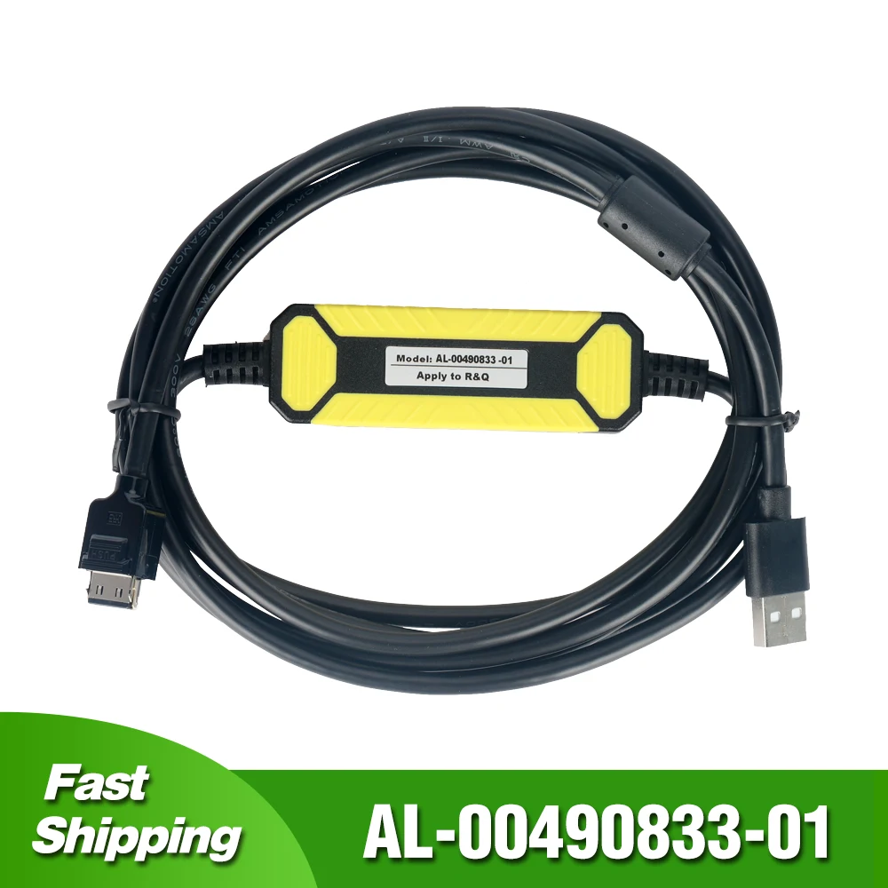 

AL-00490833-01 for SANYO R/Q Series Servo Debugging Cable USB Port PLC Programming Download Line