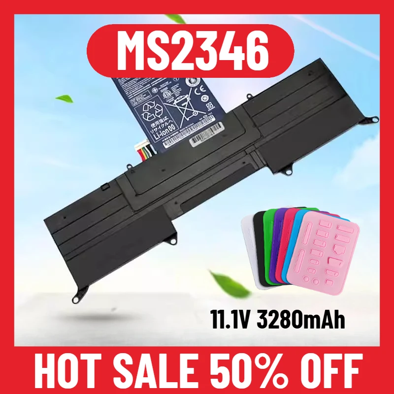 

11.1V 3280mAh for Acer S3-391-951 AP11D3F MS2346 Laptop Battery (AP11D4F)