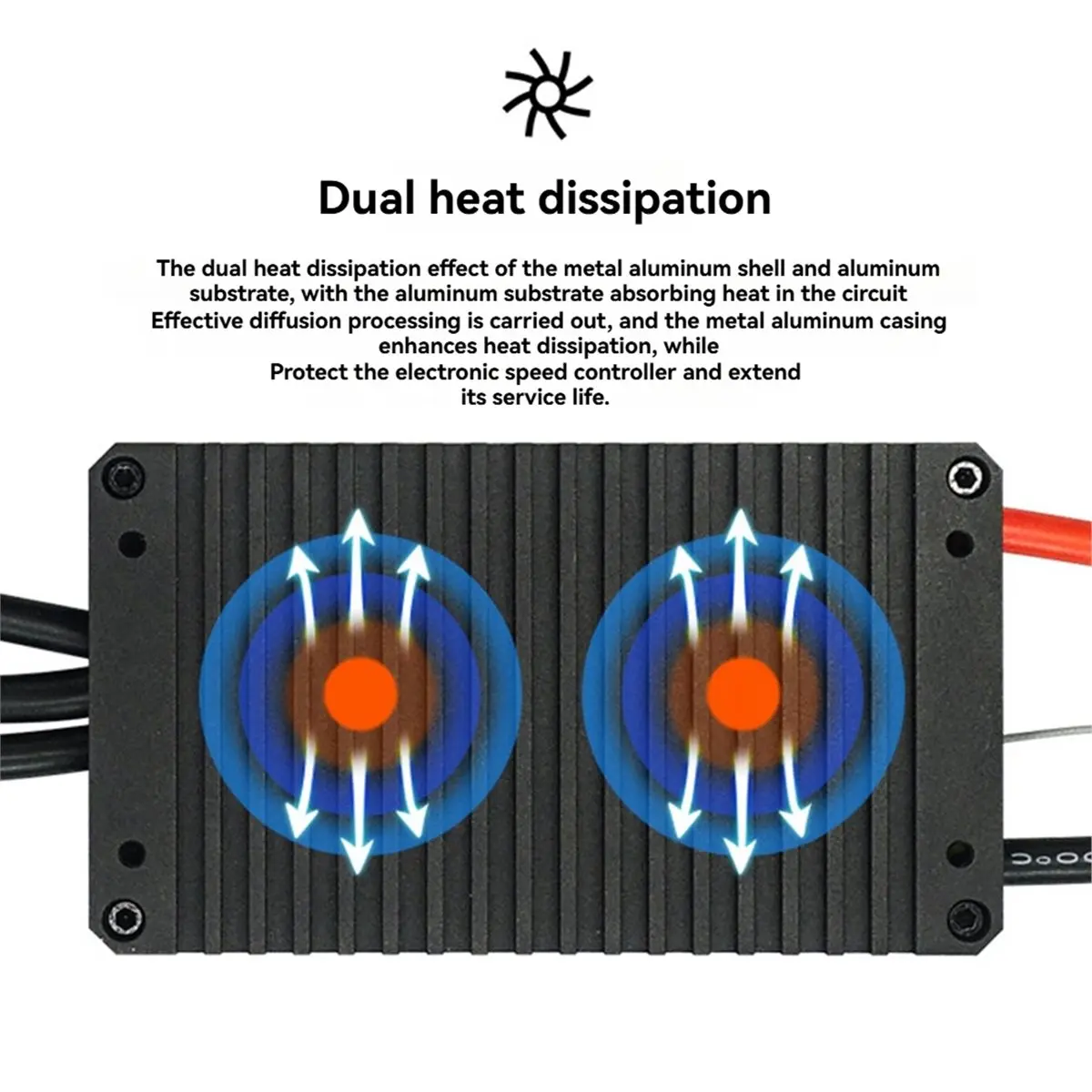Y607A~!# 75100 Pro V2.0 Single-Drive Speed Controller ESC with Bluetooth 100A for Mountain Ebike DIY Robot Robotic Arm