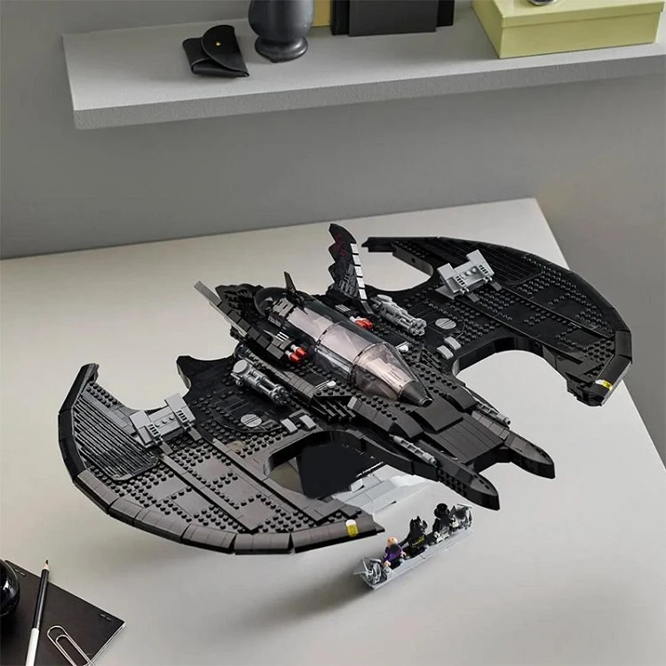 

76161 Superhero Bat Warrior Bat Wing Puzzle Toy Brick Building Blocks Assembly