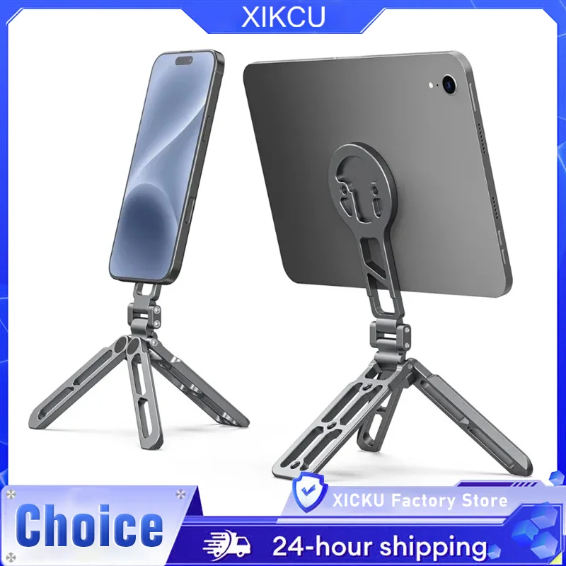 

Складной магнитный держатель для телефона, настольный ленивый штатив, подставка для мобильного телефона для Magsafe iPhone 16, 15, 14, 13, 12 Pro Max, кронштейн для смартфона