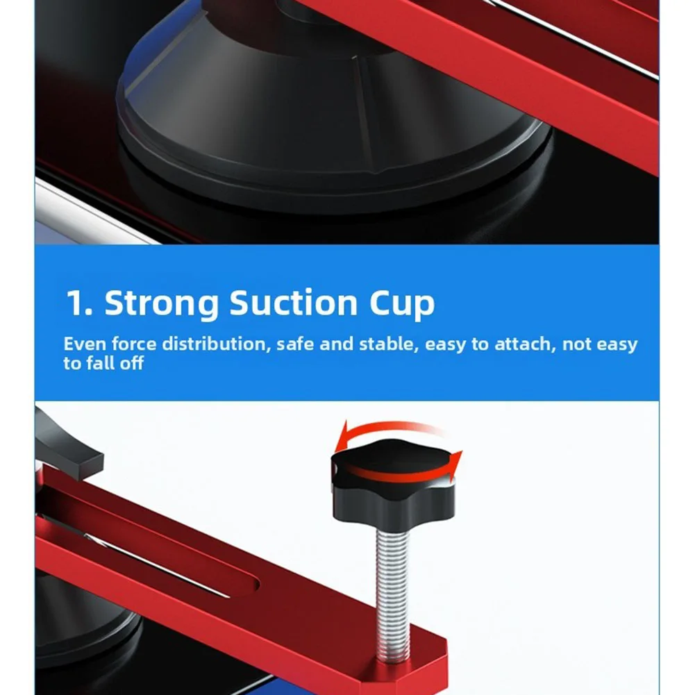 QP-1 Screen Removal Tool with Soft Protective Pads Adjustable Tension Screws and Camera Recess for Safe Disassembly