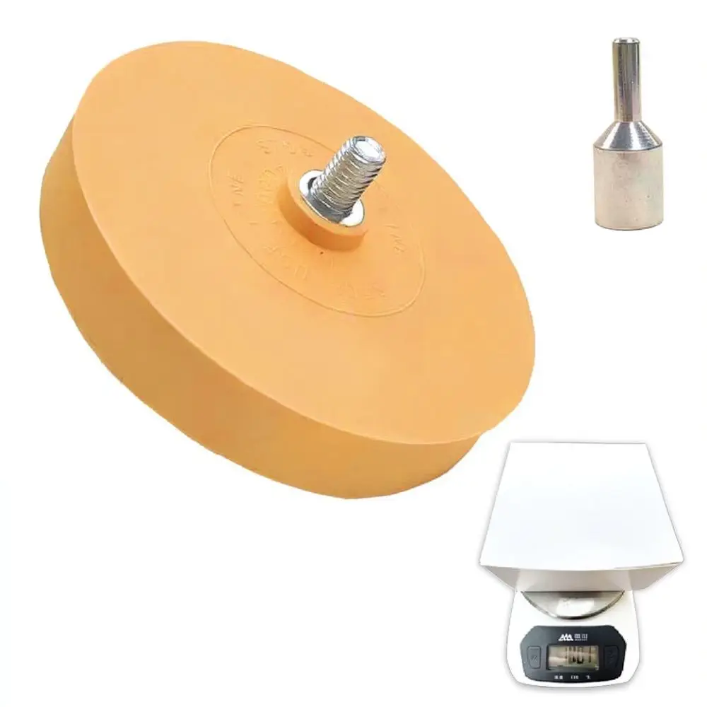 Car Decal Adhesive Remover Wheel Rubber Eraser Disc For Paint Safe Cleaning Drill Attachment Polishing Tool Accessory