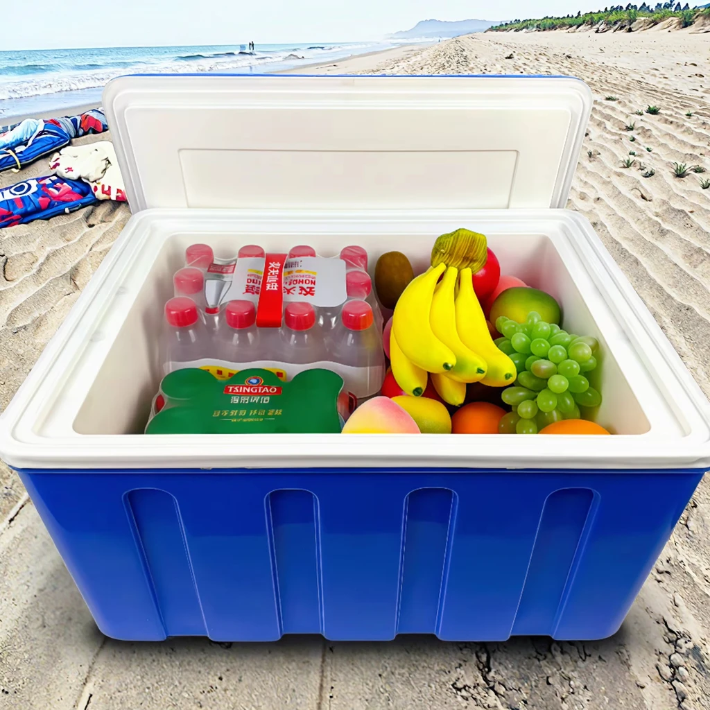 40L صديقة للبيئة Pp المشروبات صندوق تبريد الخضروات اللحوم المجمدة معزول صندوق توصيل معزول #5