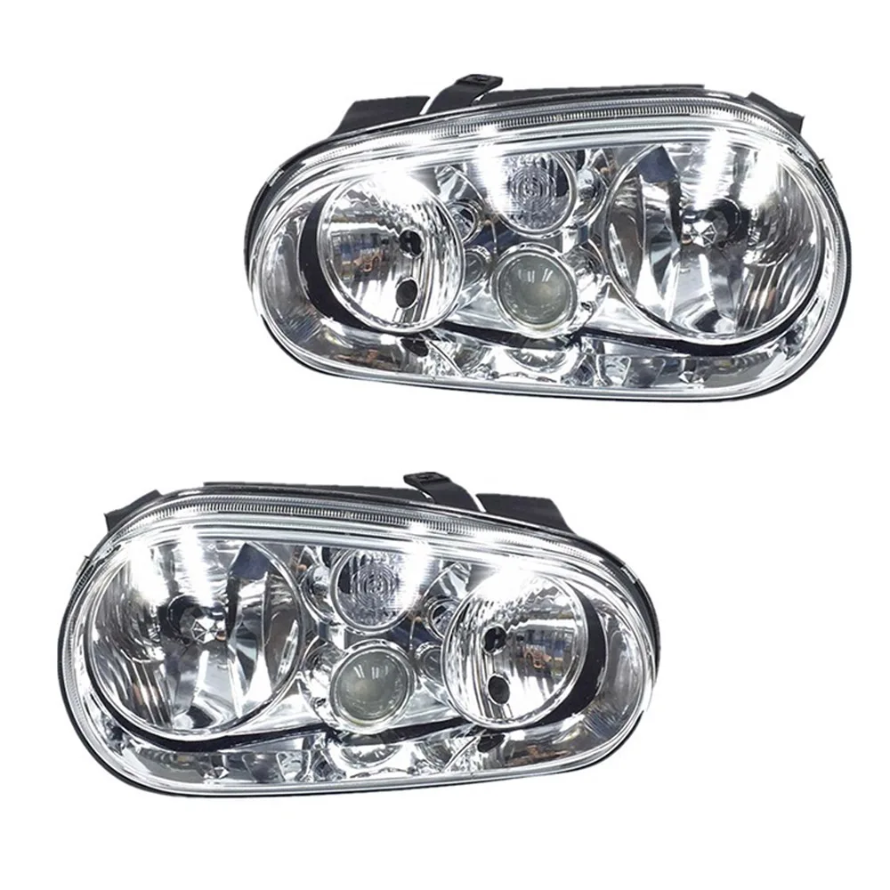 

Car Headlights For Volkswagen MK4 1J2941018A 1J1941017B 1997 to 2006 Manual Light Adjustment A Pair