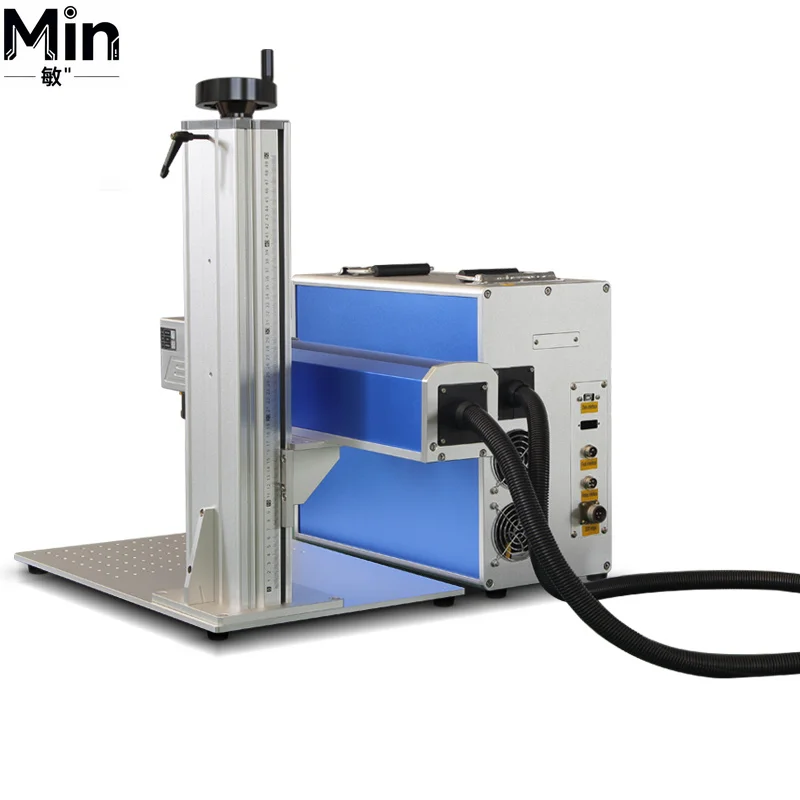 20W 30W 50W 60W 100W Mini Portable Handheld Fiber  Engraver Marking Machine for Metal Plastic Marking