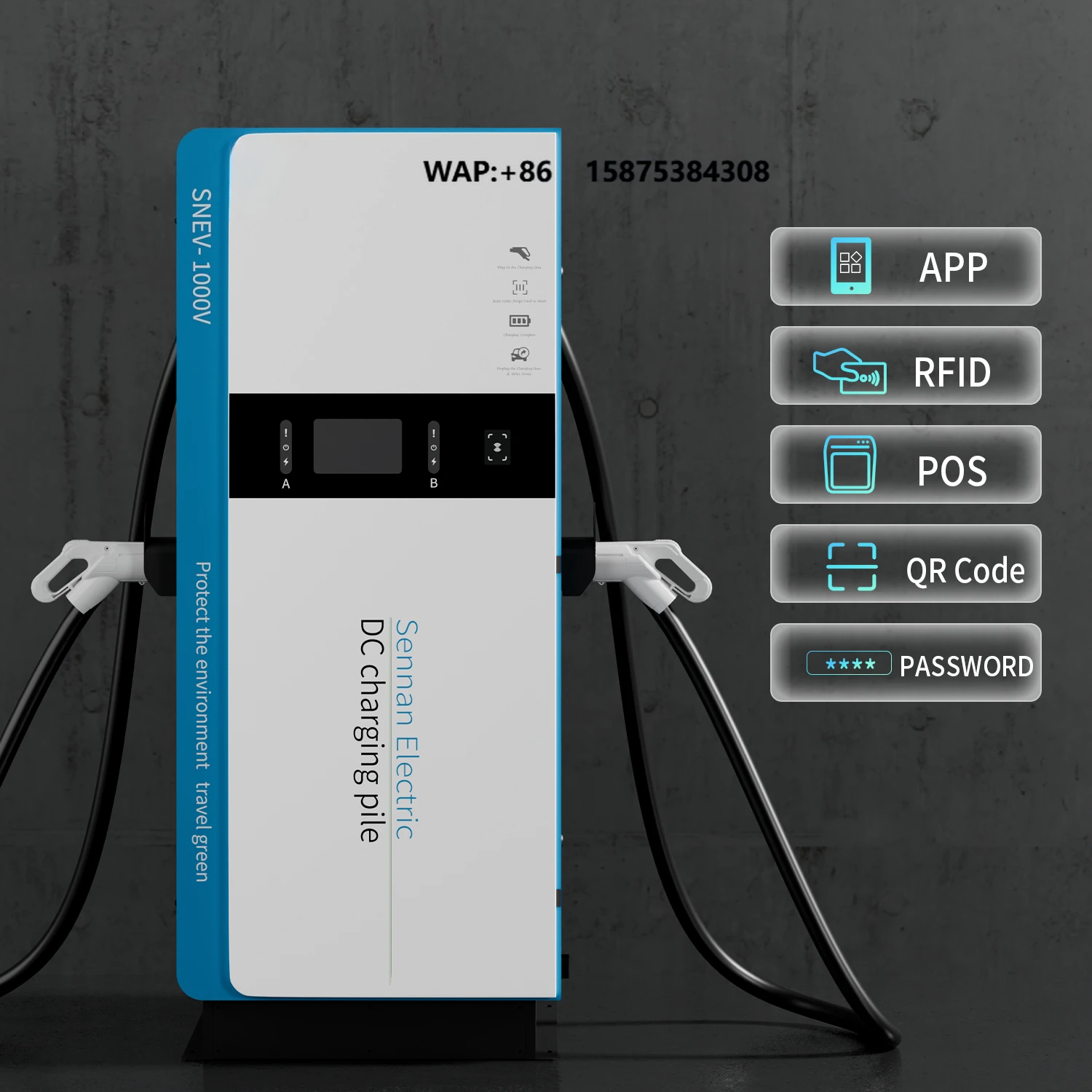 Car Charging Pile Manufacturers Level3 Ocpp CCS TUV CE 60kW 120kW 240kW Commercial OEM ODM Dc Fast Ev Charger Station