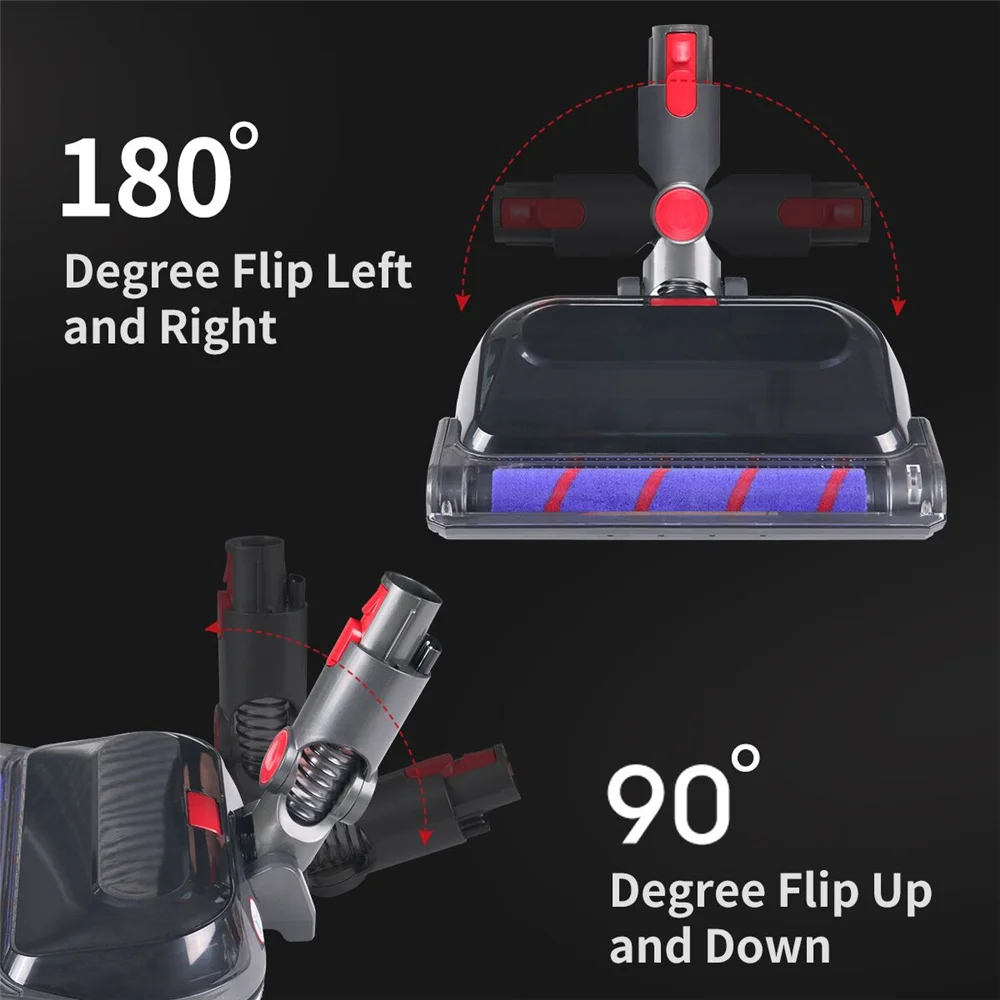 For Dyson Vacuum Cleaner Electric Cleaning Mop Head Accessories V7  V8 V10 V11V15 Wet And Dry Brush Home Floor Mop Heads